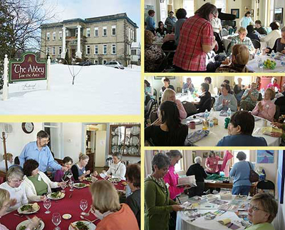 Spring Weave in 2008 at the Abbey for the Arts
