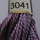 DMC no. 3041 (pearl cotton #5)