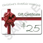 Gift Certificate $25